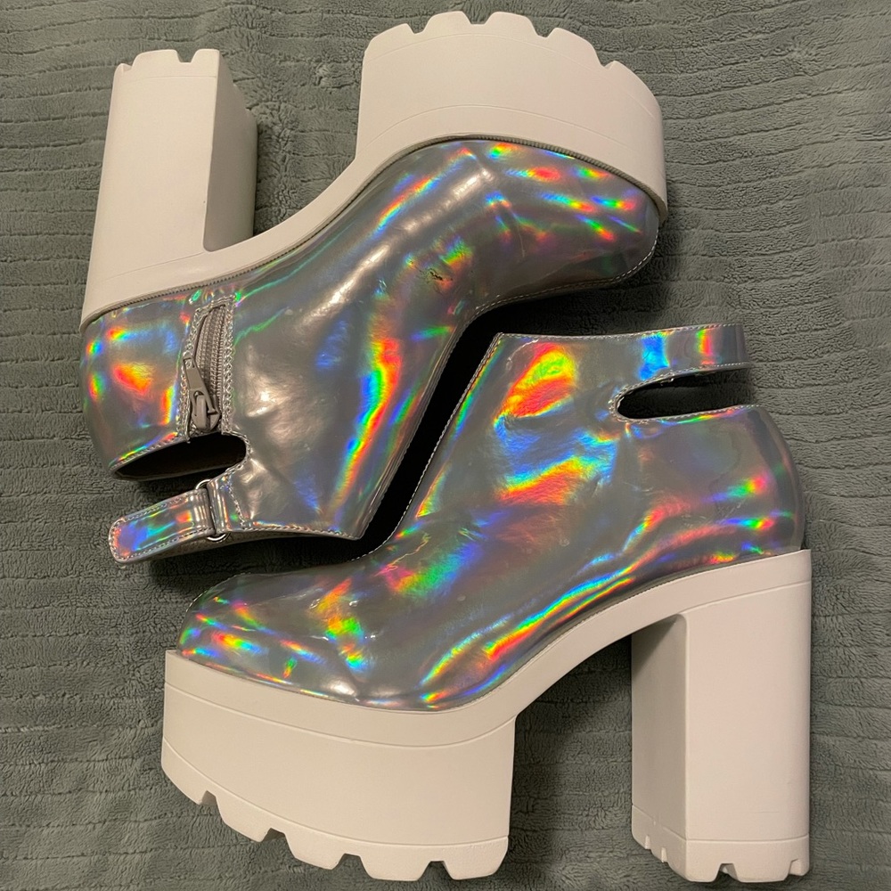 Platform rave boots